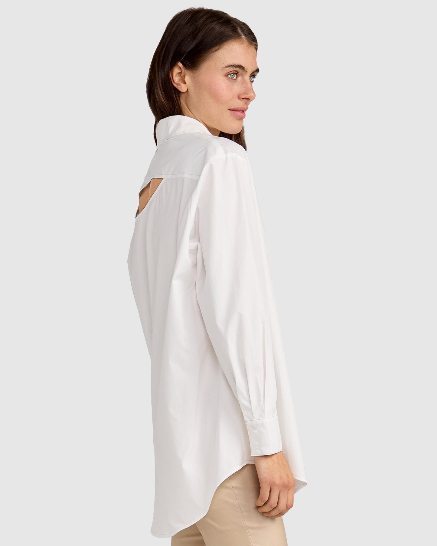 My Girl Oversized Shirt - White