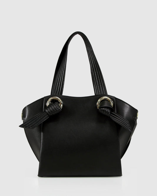 Stylish Black Leather shoulder bag