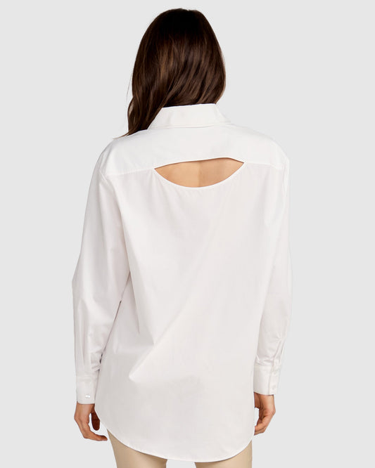 My Girl Oversized Shirt - White