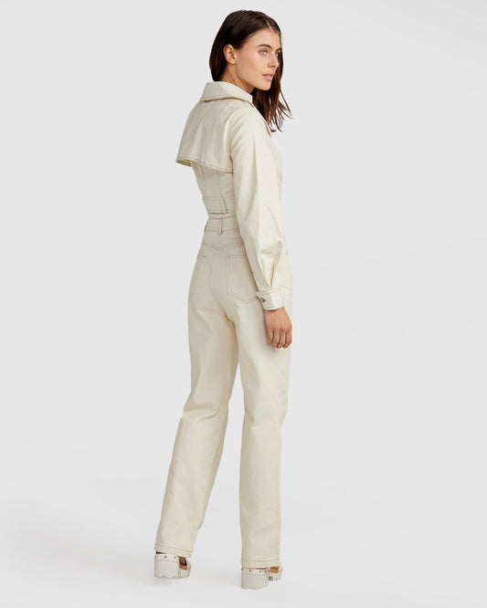 Obsessed Straight Leg Pant - Ivory