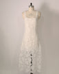 Lace Maxi Dress - White