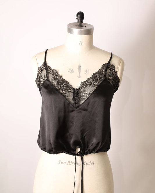 Lace Cami - Black