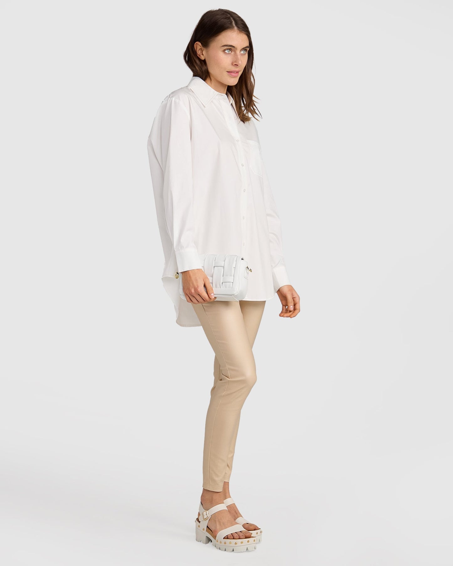 My Girl Oversized Shirt - White