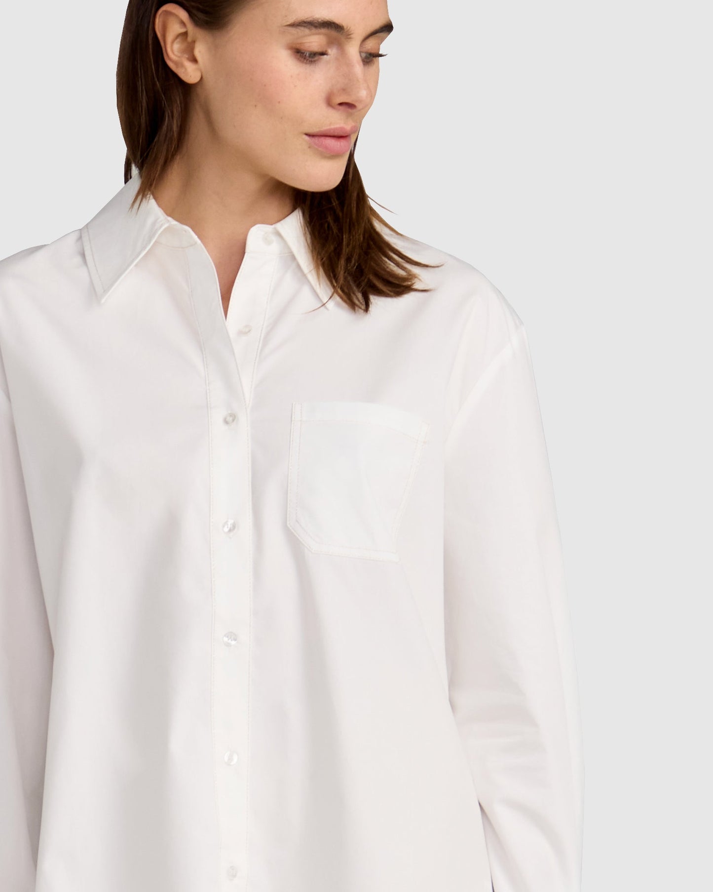 My Girl Oversized Shirt - White