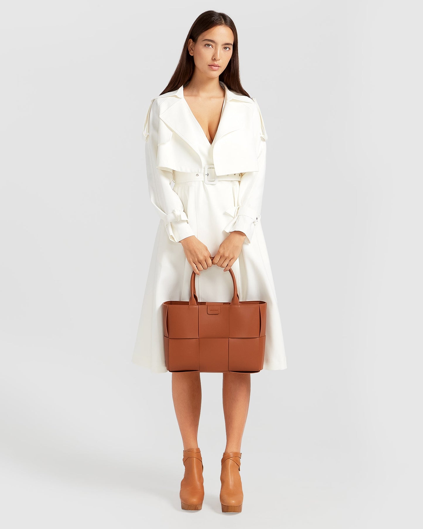 Miss Independence Midi Dress - Off-White
