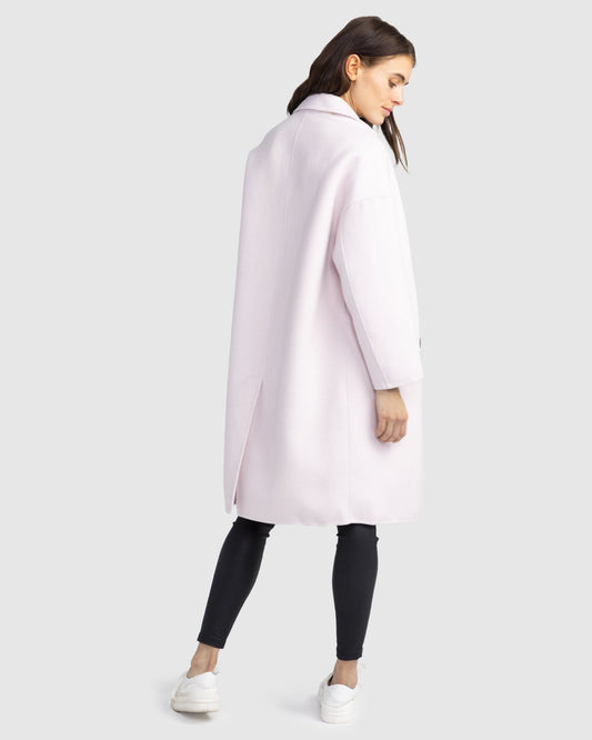 Amnesia Oversized Coat - Pale Pink