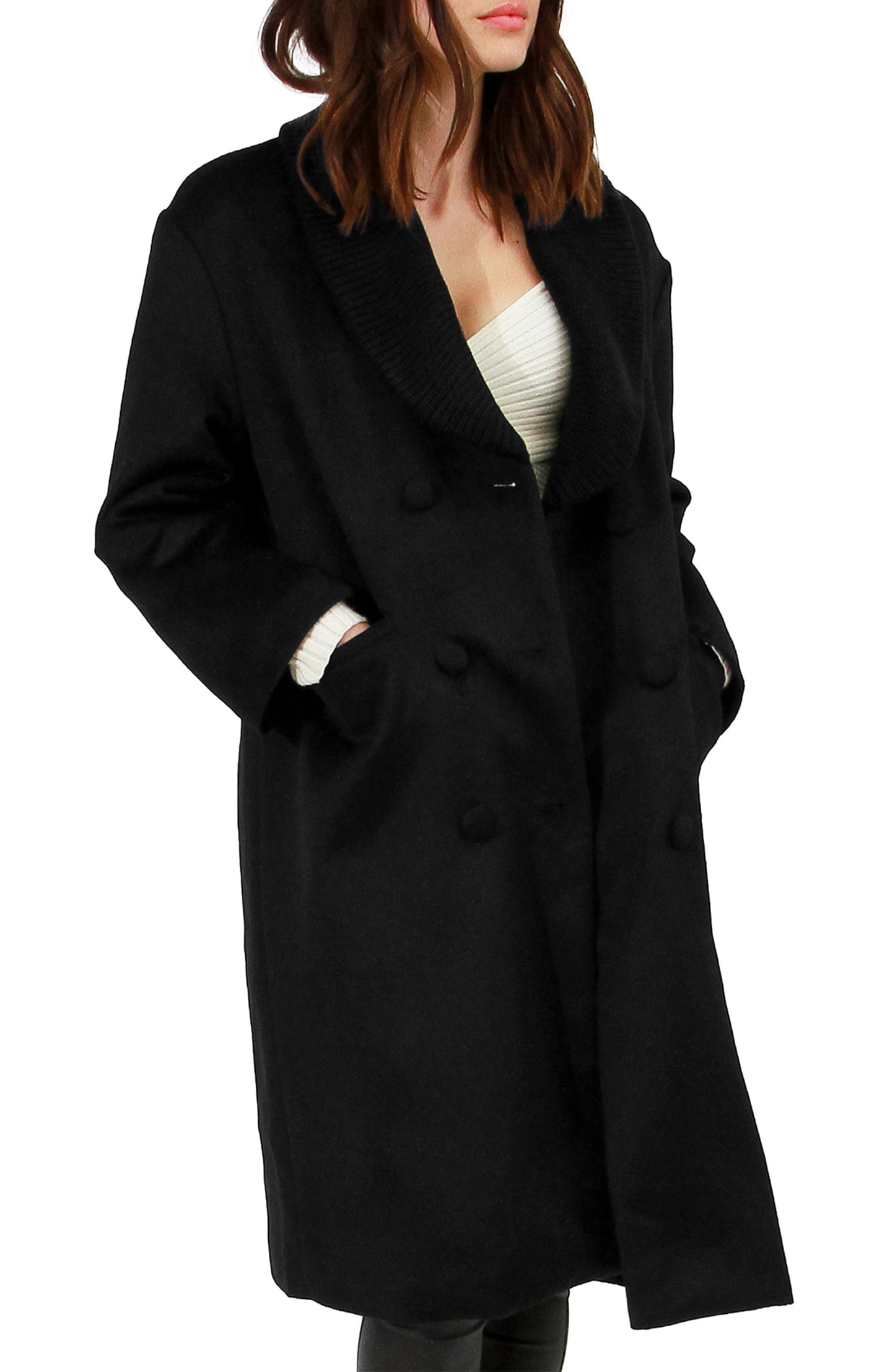 After Party Qulited Lining Coat - Black