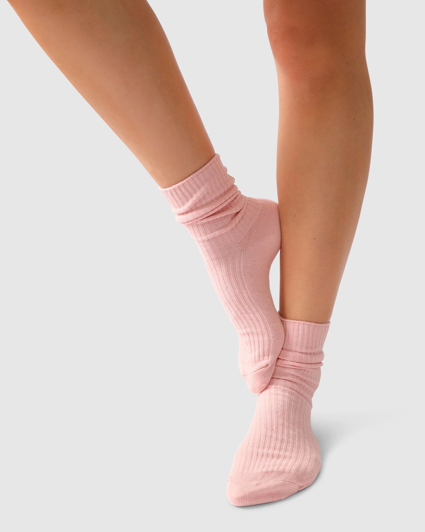 Beloved 2 Pack Socks - Cream/ Pink