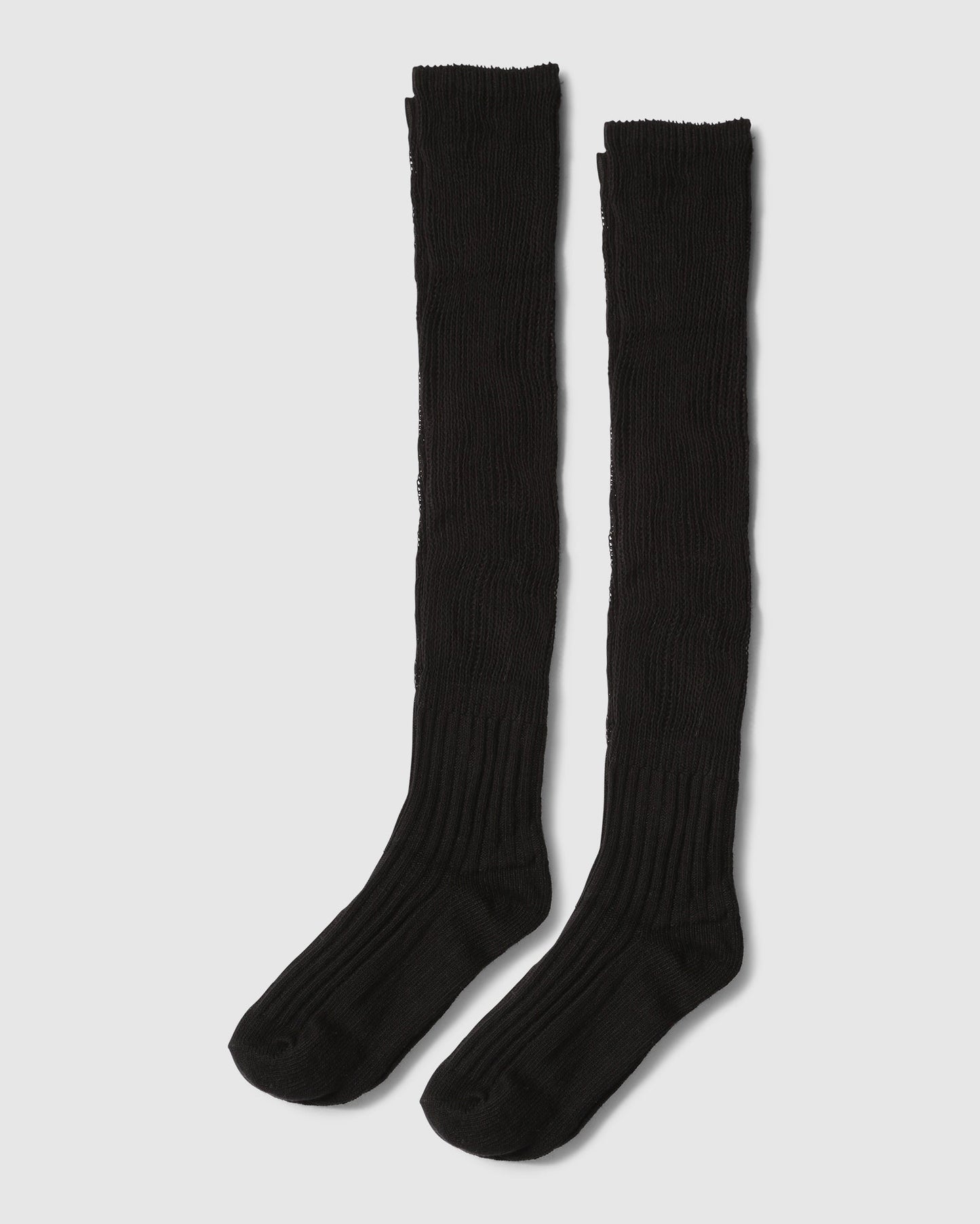 End Game Tall Solid Tube Socks - Black