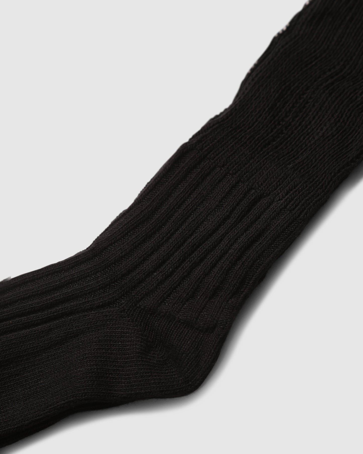 End Game Tall Solid Tube Socks - Black