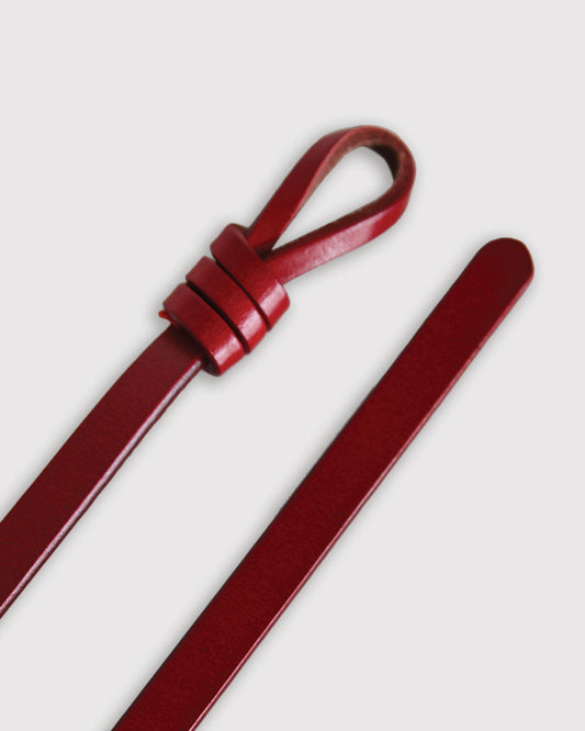 Ex-Girlfriend Loop Belt - Blood Red