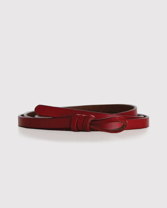 Ex-Girlfriend Loop Belt - Blood Red