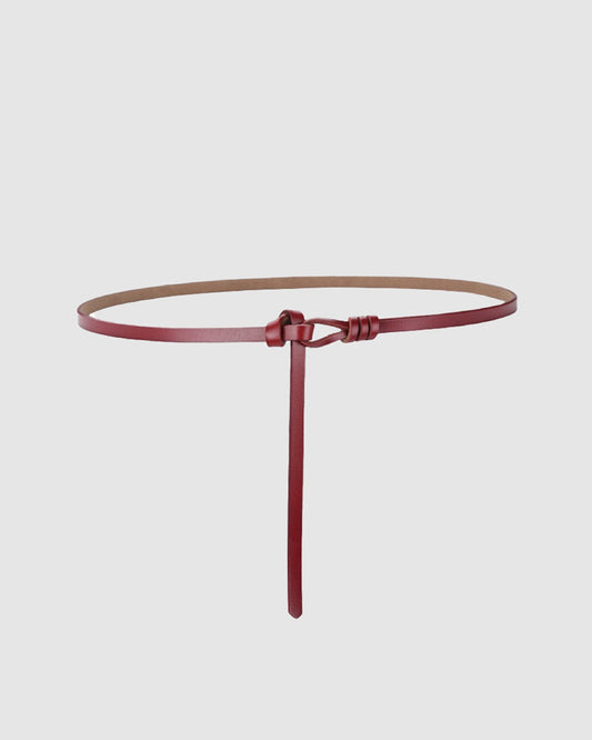 Ex-Girlfriend Loop Belt - Blood Red