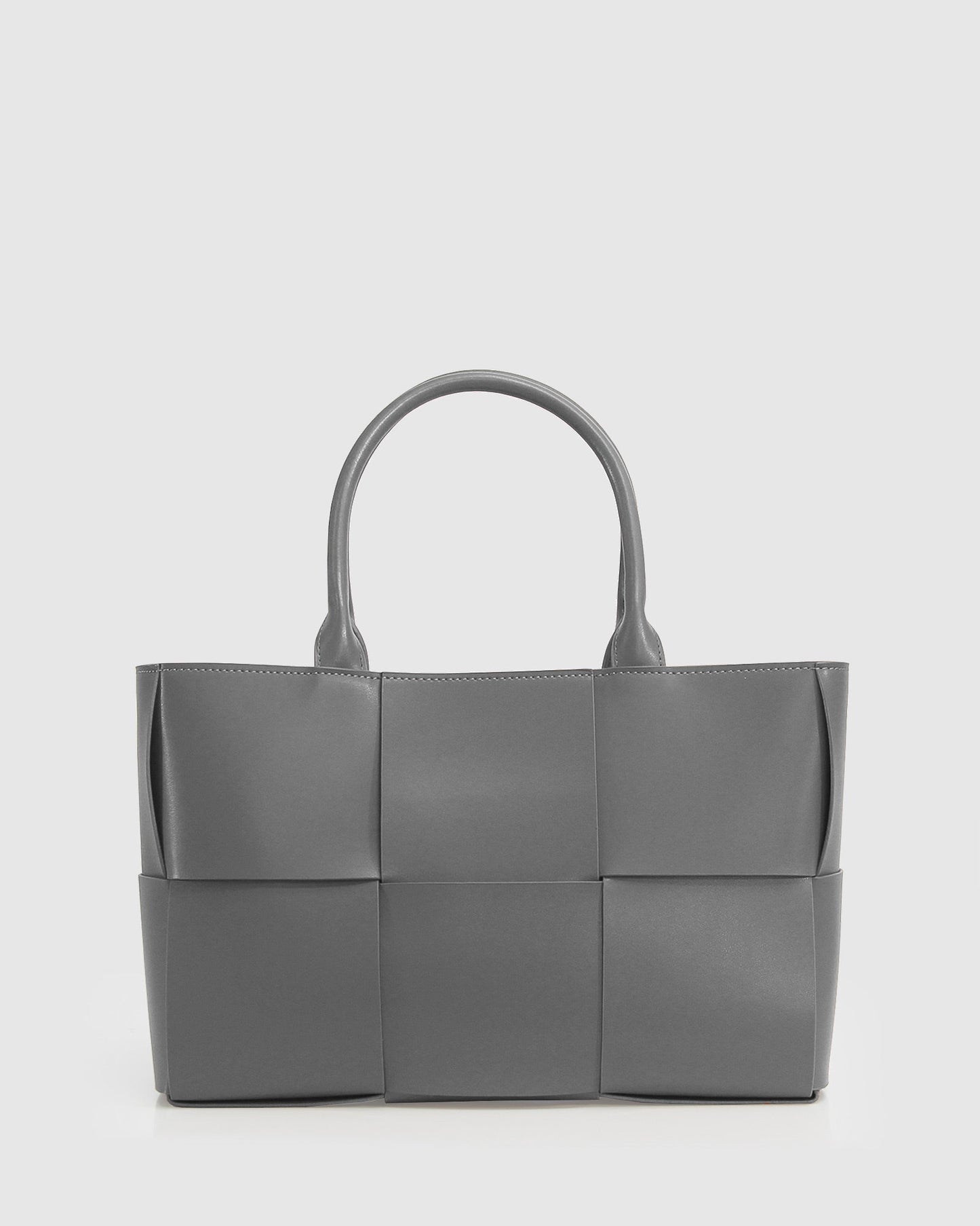 Long Way Home Woven Tote - Grey