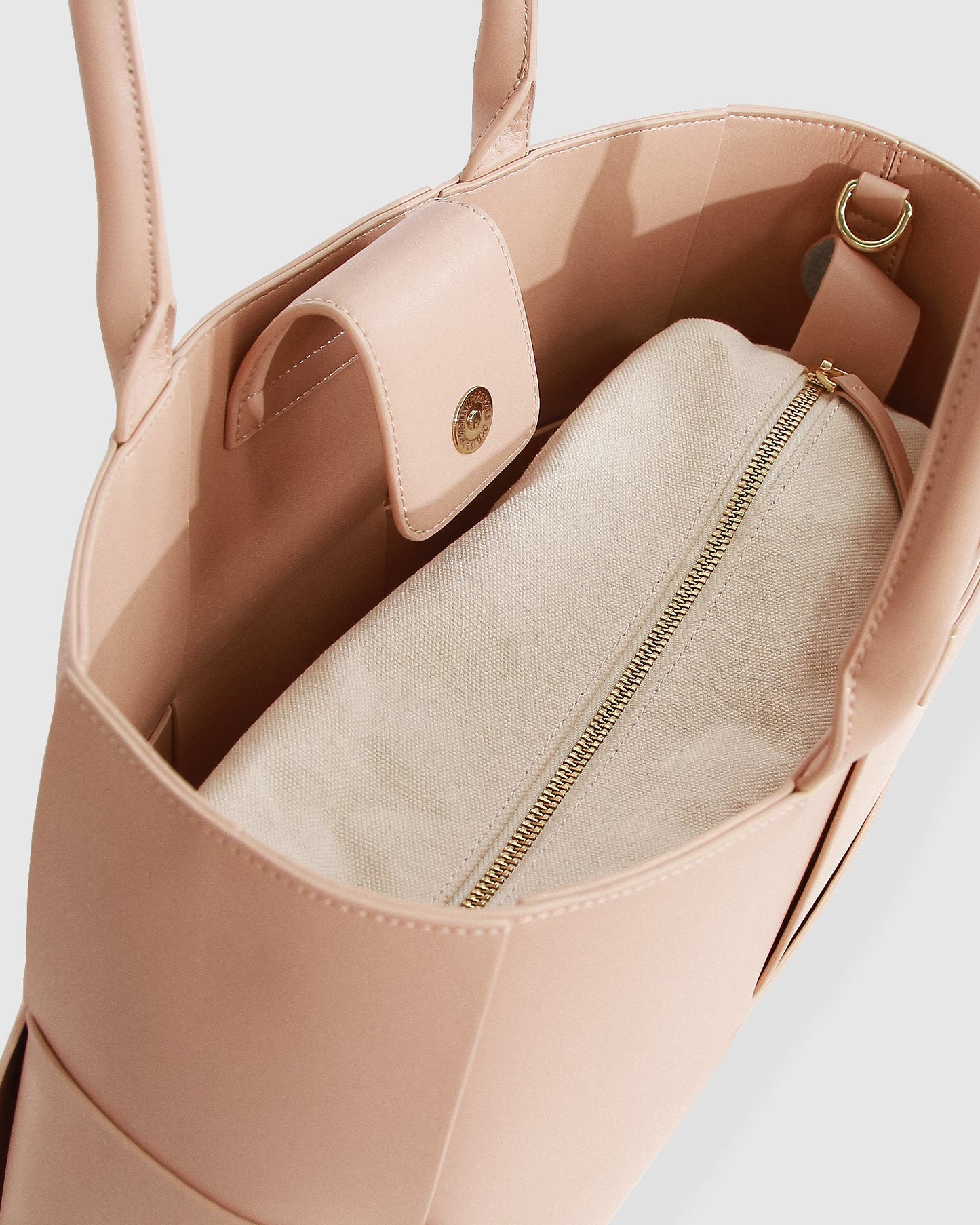 Long Way Home Woven Tote - Latte