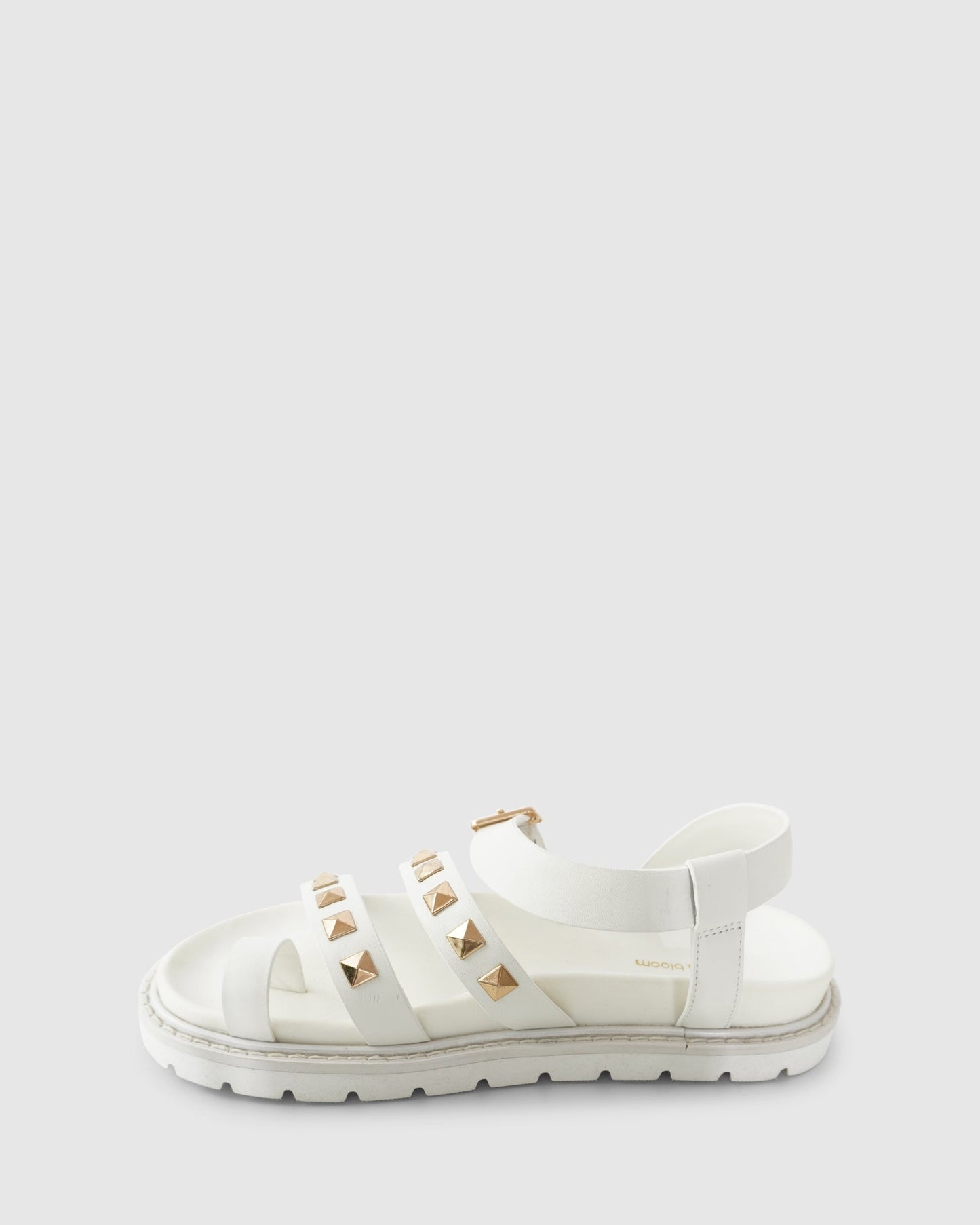 Morning  Mood Chunky Stud Sandal - Cream