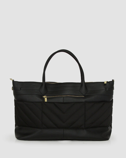 Meet Me in Paris Weekender Bag - Black