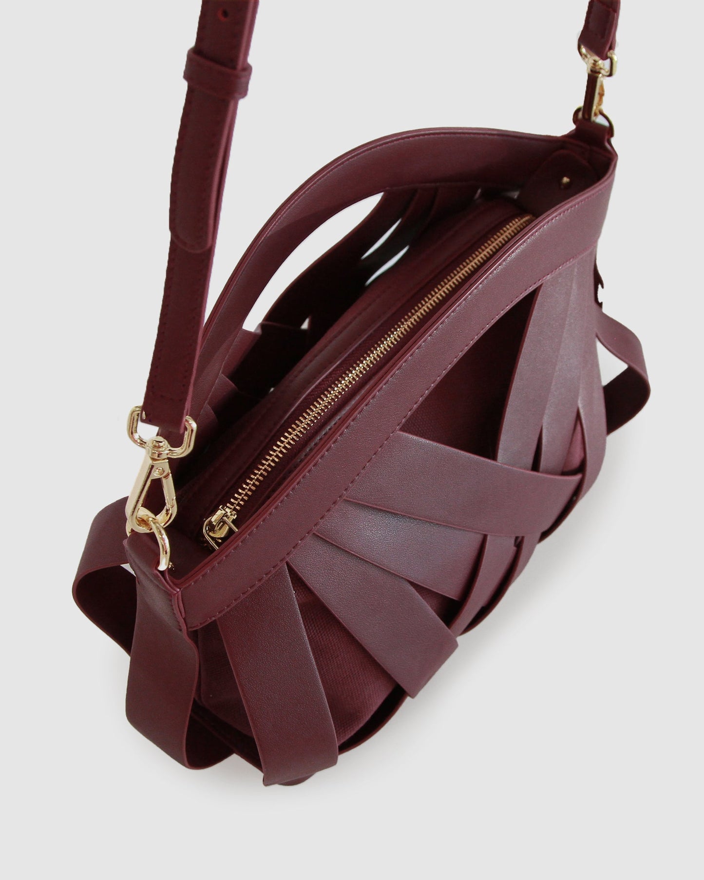 One More Night Crossbody Bag - Burgundy