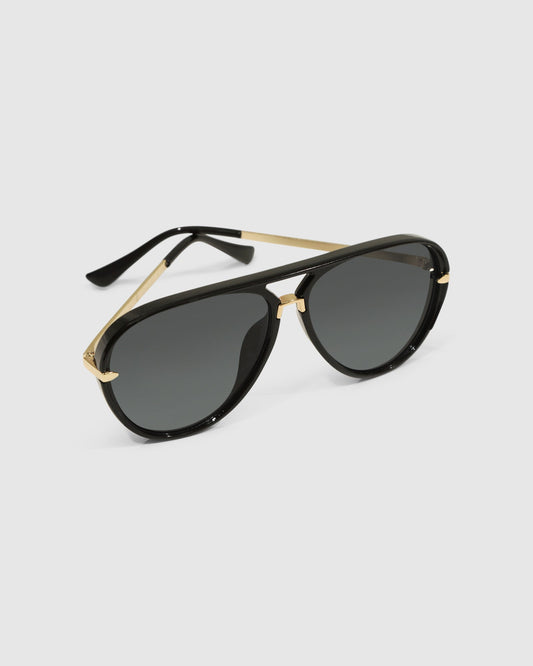 Royal Aviator Sunglasses - Black