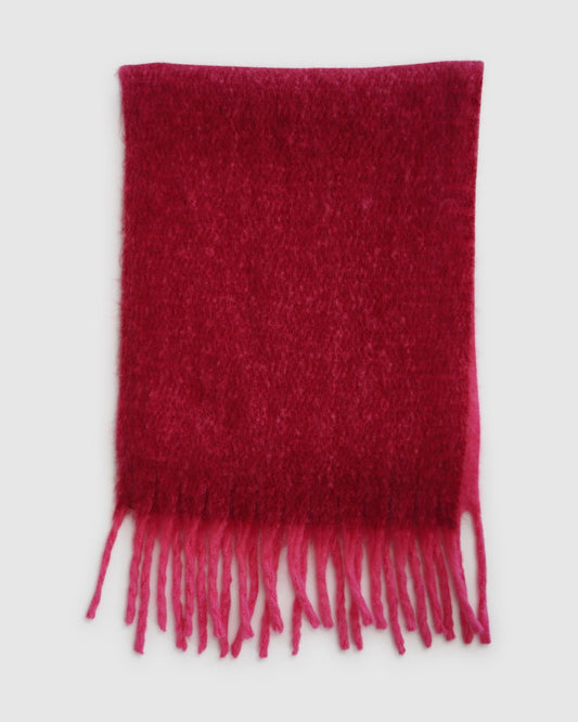 Wasted Love Two-toned Scarf - pink/red