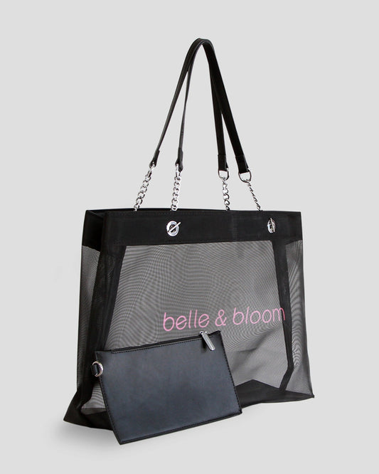 Wild Lover Tote Bag - Black/Pink