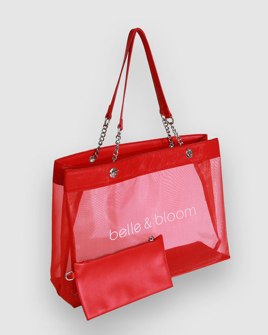 Wild Lover Tote Bag - Red