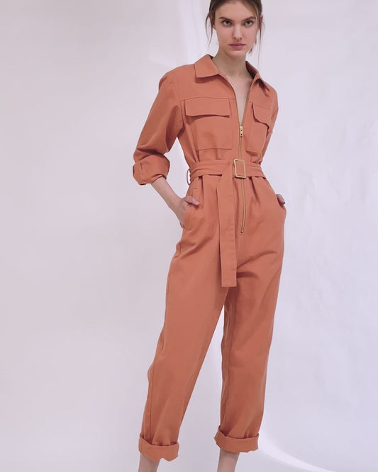 Montana Utility Jumpsuit - Sienna